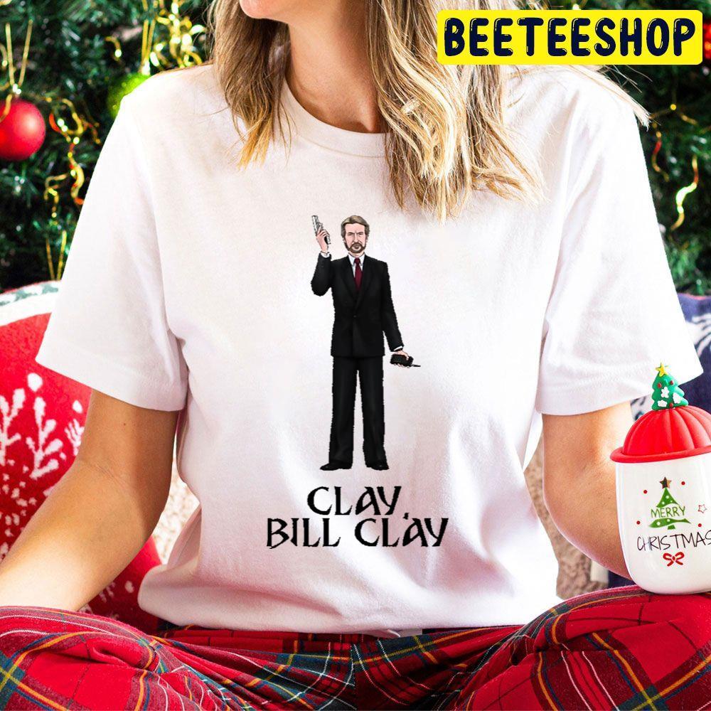 Clay Bill Clay Die Hard Christmas Beeteeshop Trending Unisex Hoodie Clay Bill Clay Die Hard Christmas Beeteeshop Trending Unisex Hoodie