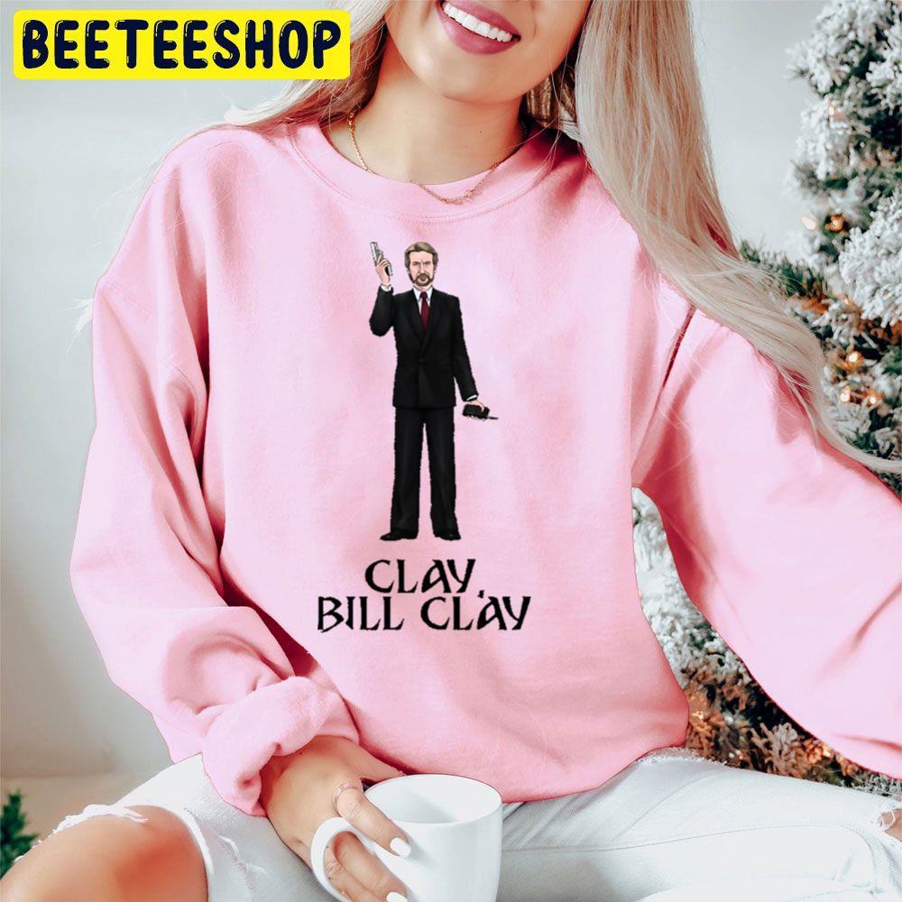 Clay Bill Clay Die Hard Christmas Beeteeshop Trending Unisex Hoodie Clay Bill Clay Die Hard Christmas Beeteeshop Trending Unisex Hoodie