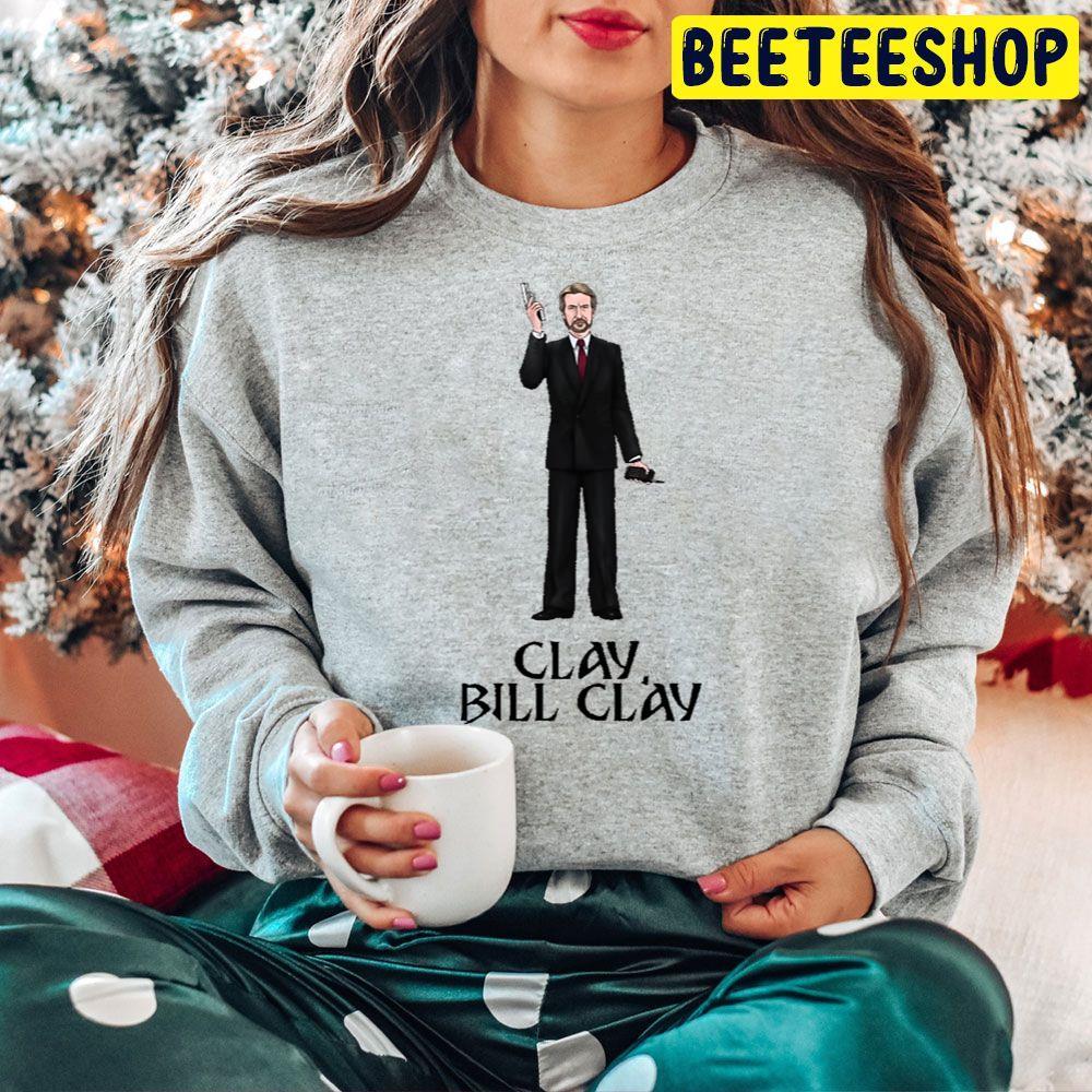 Clay Bill Clay Die Hard Christmas Beeteeshop Trending Unisex Hoodie Clay Bill Clay Die Hard Christmas Beeteeshop Trending Unisex Hoodie