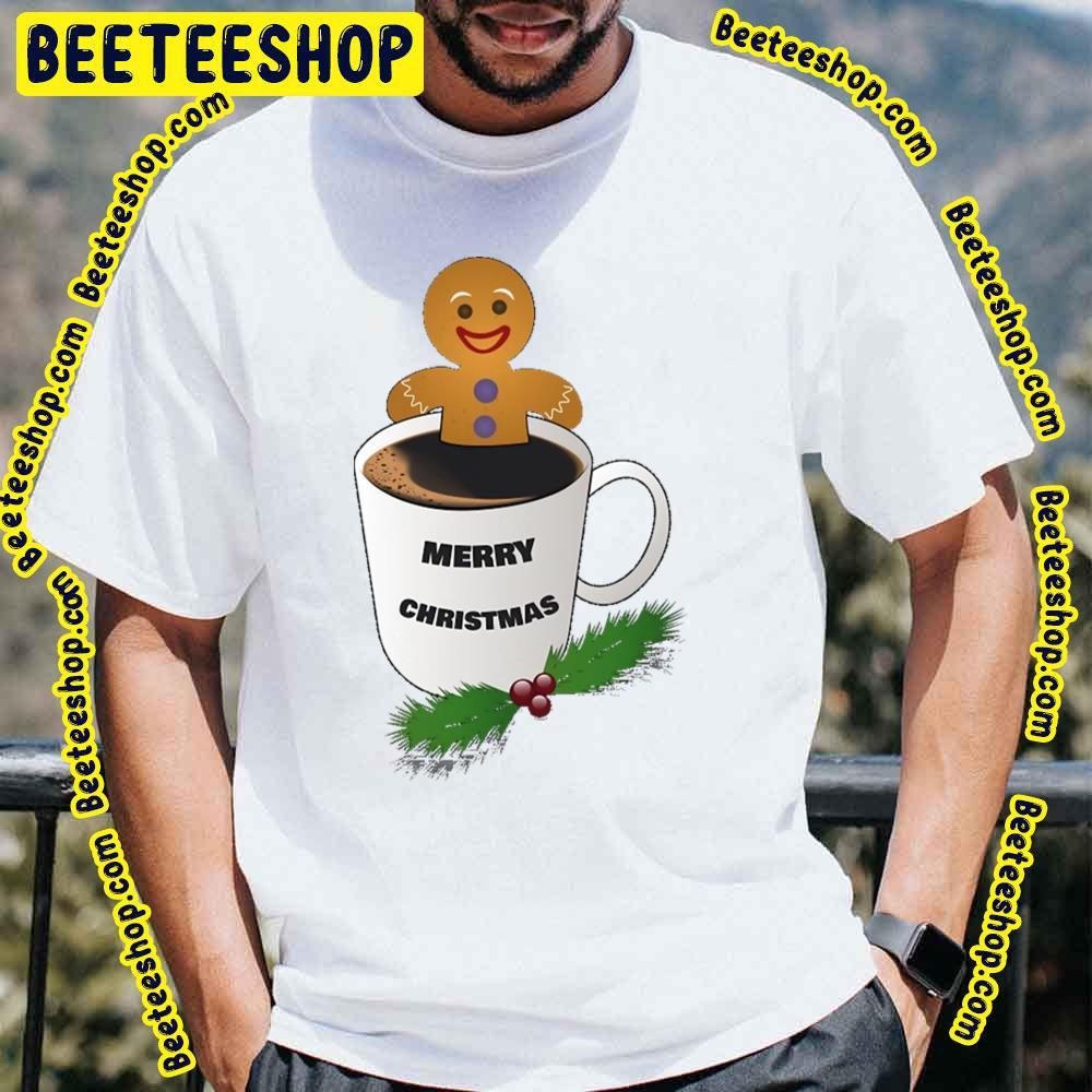 Coffee Bath A Gingerbread Christmas Unisex T-Shirt Coffee Bath A Gingerbread Christmas Unisex T-Shirt