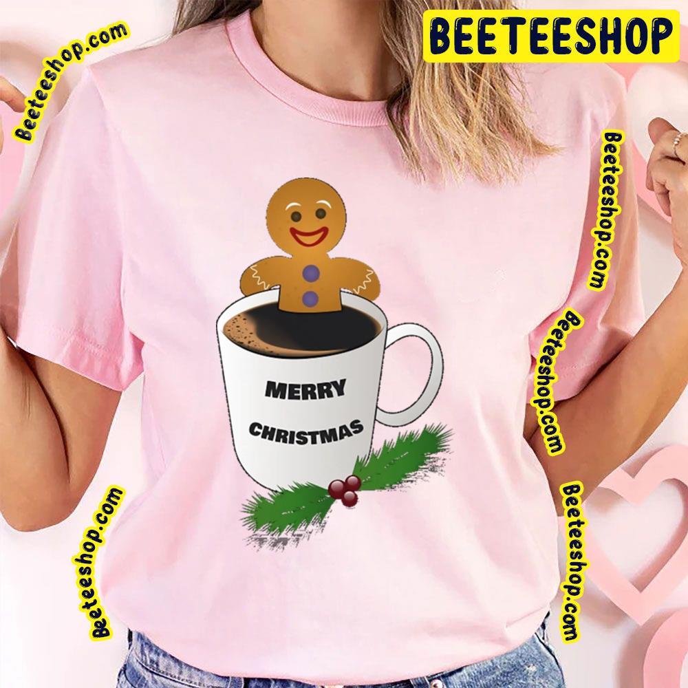 Coffee Bath A Gingerbread Christmas Unisex T-Shirt Coffee Bath A Gingerbread Christmas Unisex T-Shirt