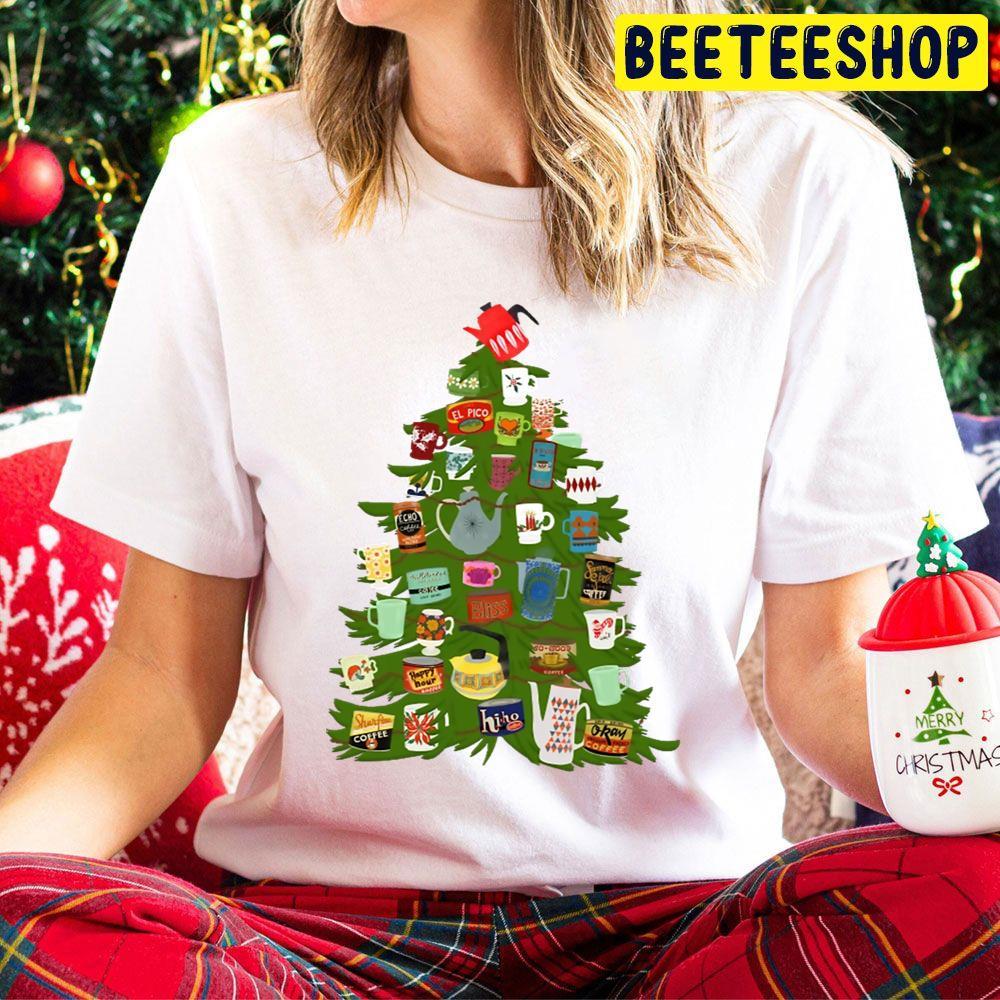 Coffee Christmas Tree Beeteeshop Trending Unisex Hoodie Coffee Christmas Tree Beeteeshop Trending Unisex Hoodie