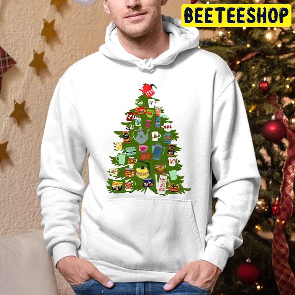 Coffee Christmas Tree Beeteeshop Trending Unisex Hoodie Coffee Christmas Tree Beeteeshop Trending Unisex Hoodie