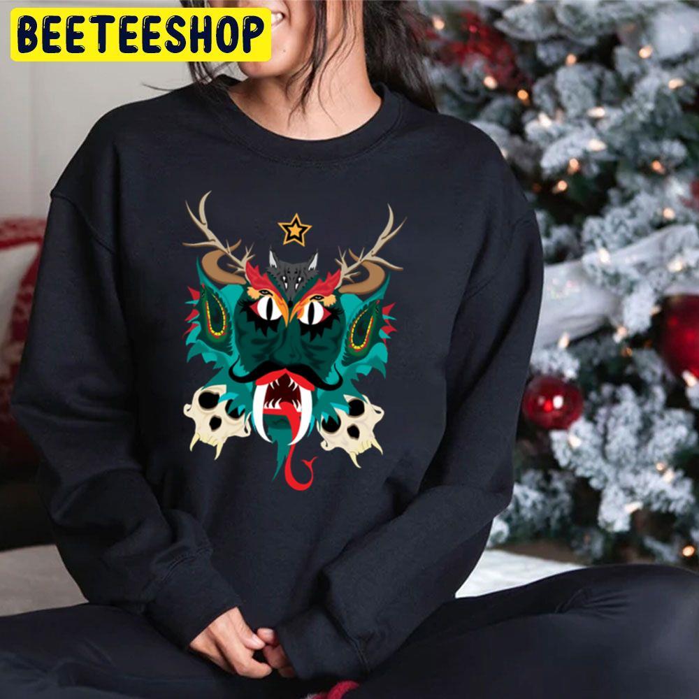 Color Krampus Christmas Beeteeshop Trending Unisex Sweatshirt Color Krampus Christmas Beeteeshop Trending Unisex Sweatshirt