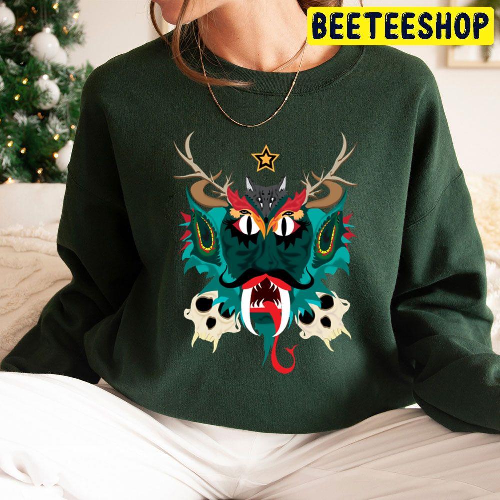 Color Krampus Christmas Beeteeshop Trending Unisex Sweatshirt Color Krampus Christmas Beeteeshop Trending Unisex Sweatshirt