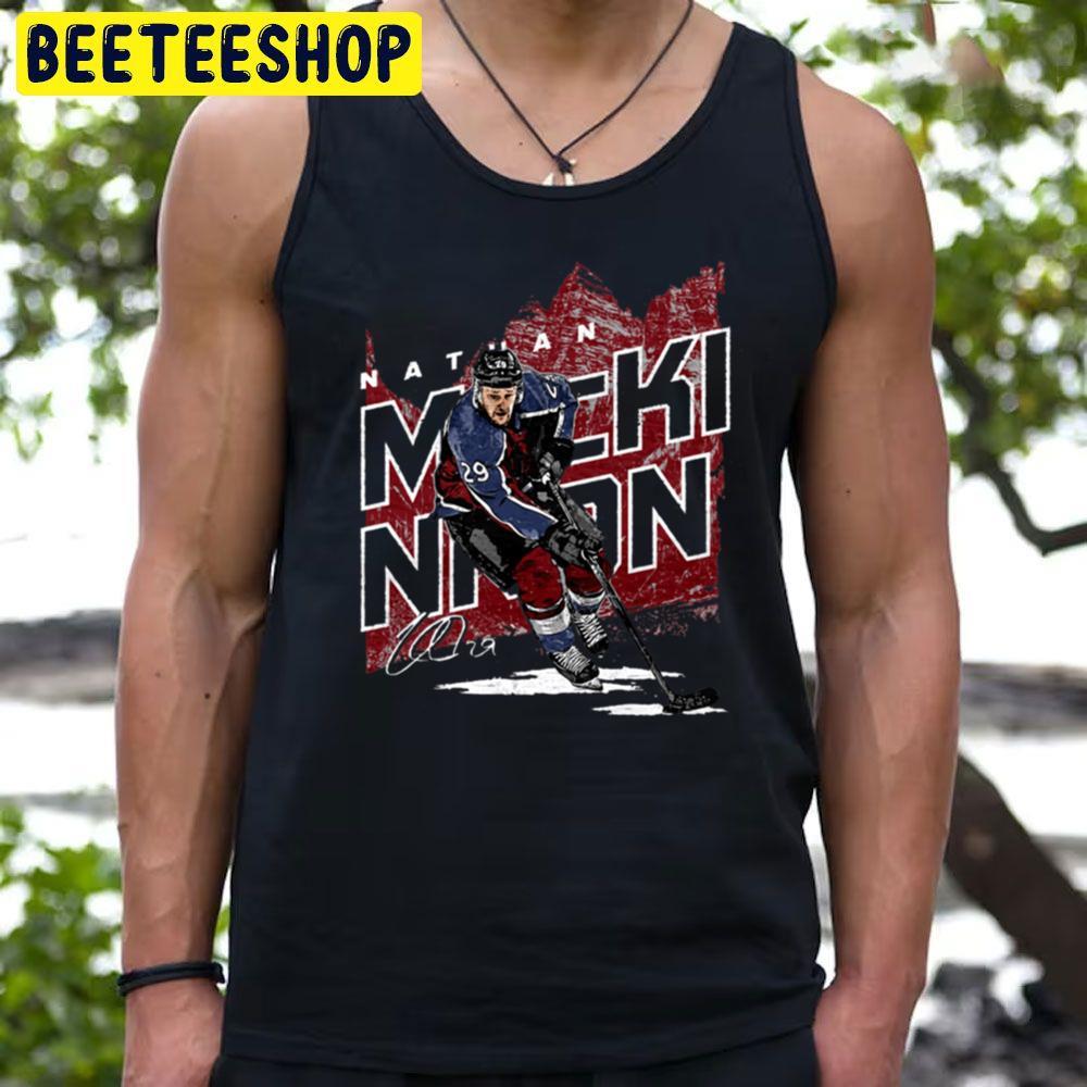 Colorado Player Map Nathan Mackinnon Hockey Unisex T-Shirt Colorado Player Map Nathan Mackinnon Hockey Unisex T-Shirt