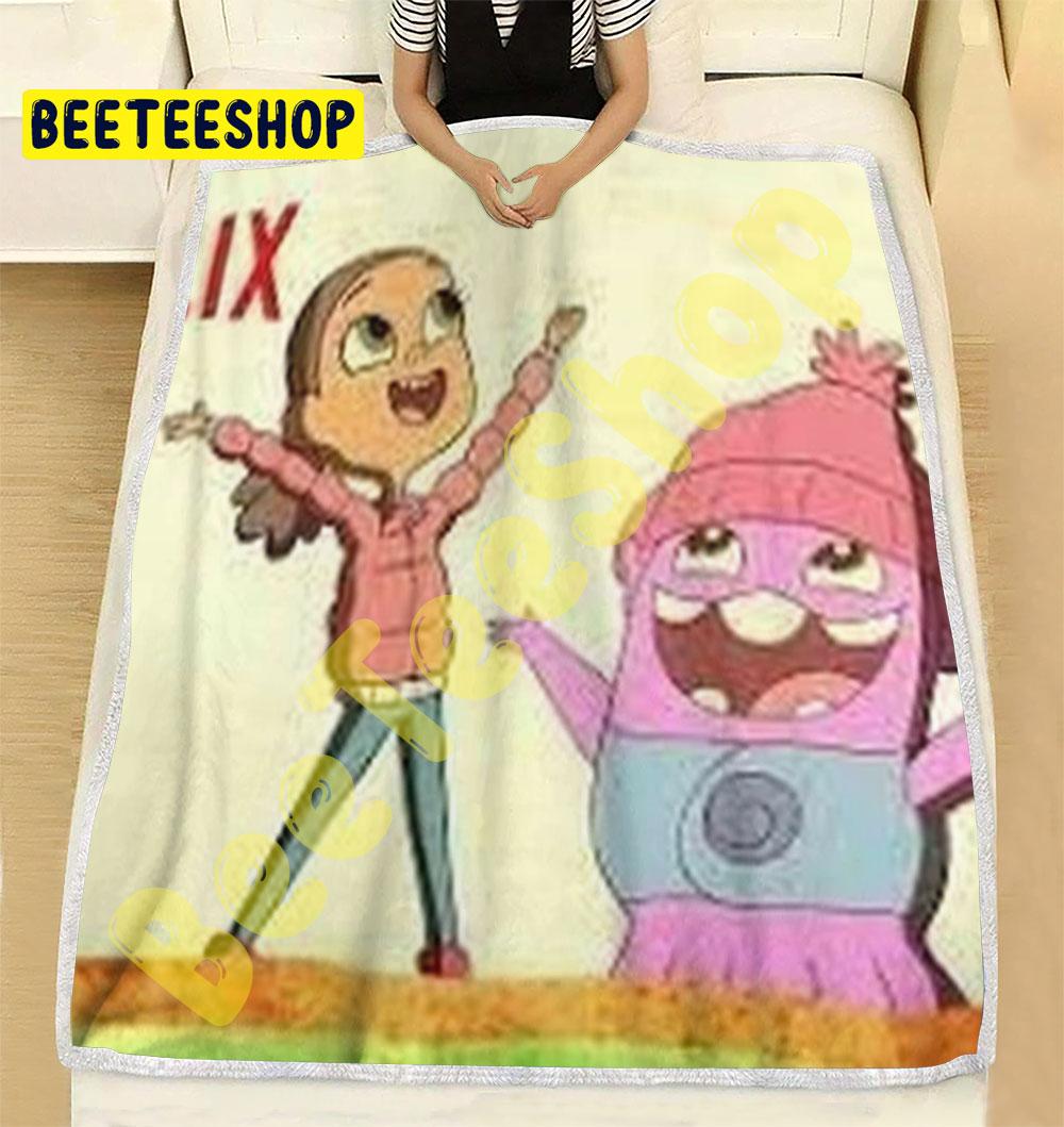 Cute Dreamworks Home For The Holidays 3 Trending Blanket Cute Dreamworks Home For The Holidays 3 Trending Blanket