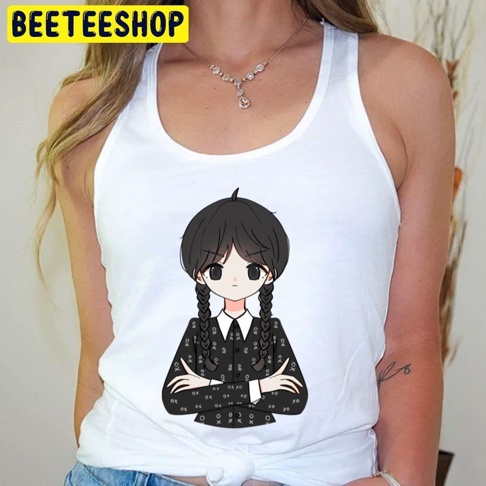 Cute Girl Wednesday Halloween Unisex T-Shirt Cute Girl Wednesday Halloween Unisex T-Shirt
