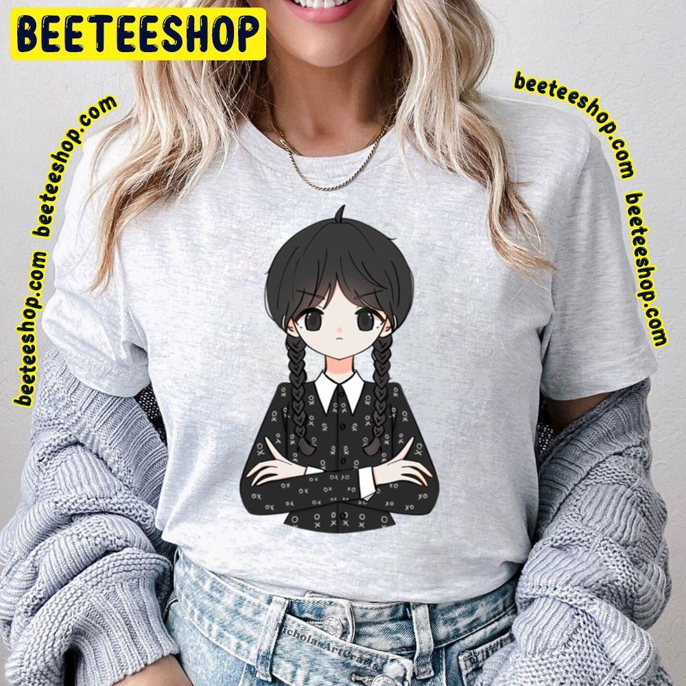 Cute Girl Wednesday Halloween Unisex T-Shirt Cute Girl Wednesday Halloween Unisex T-Shirt