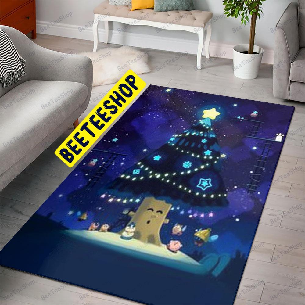 Cute Kirby Christmas 10 Trending Rug Rectangle Cute Kirby Christmas 10 Trending Rug Rectangle