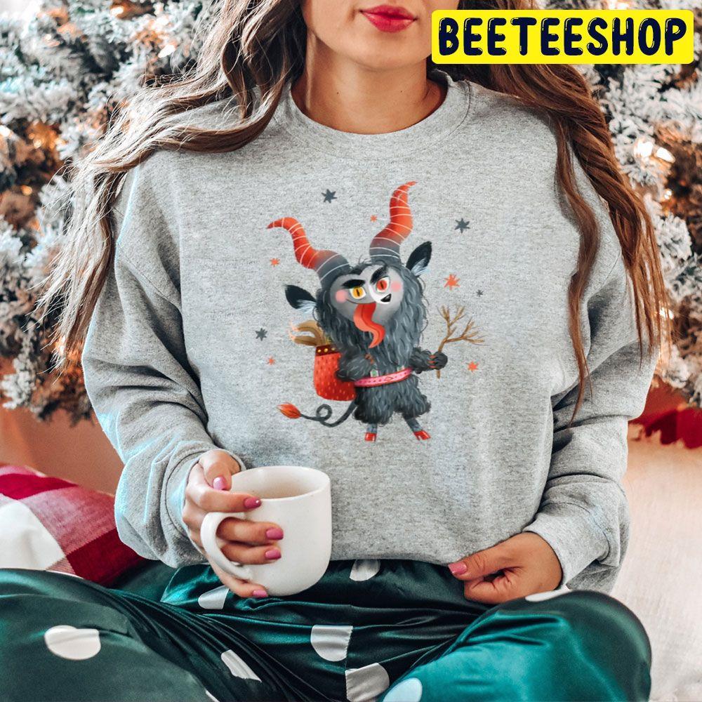 Cute Krampus Christmas Beeteeshop Trending Unisex Hoodie Cute Krampus Christmas Beeteeshop Trending Unisex Hoodie