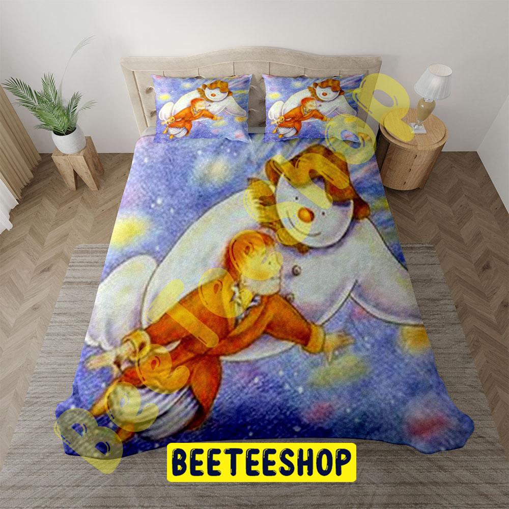 Cute The Snowman 1 Trending Bedding Set Cute The Snowman 1 Trending Bedding Set
