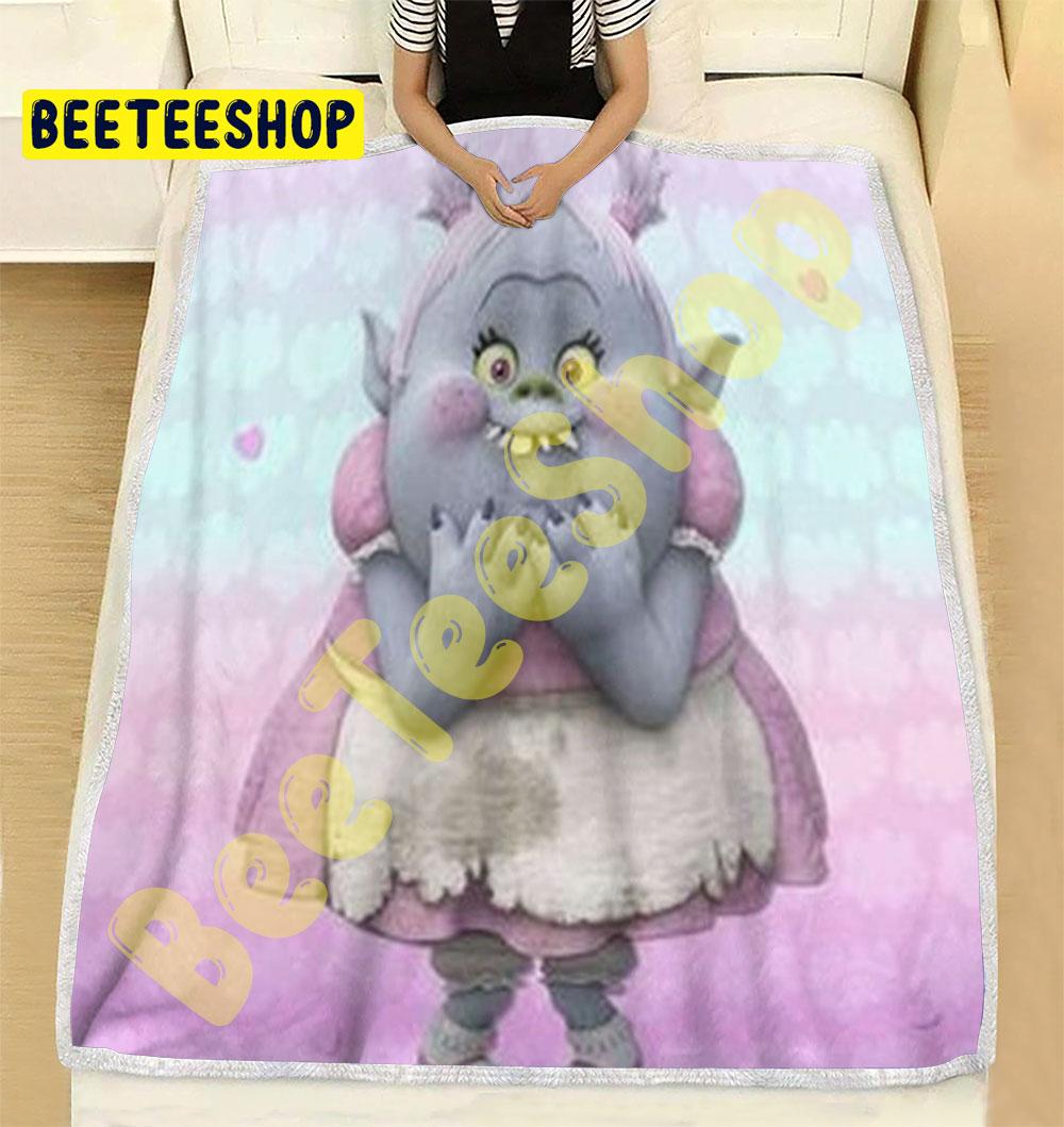 Cute Trolls Holiday 03 Trending Blanket Cute Trolls Holiday 03 Trending Blanket