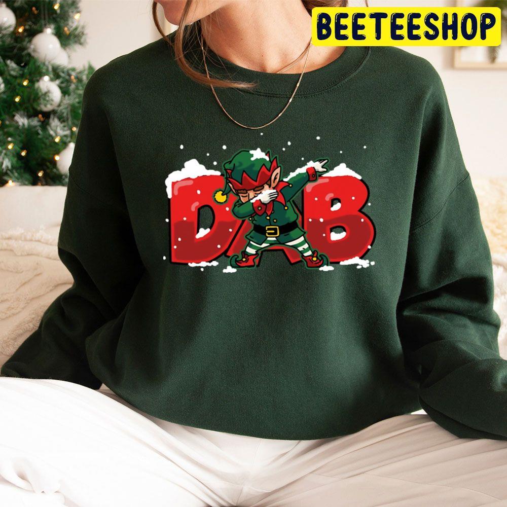 Dab Elf Dabbing Elf Christmas Beeteeshop Trending Unisex Sweatshirt Dab Elf Dabbing Elf Christmas Beeteeshop Trending Unisex Sweatshirt