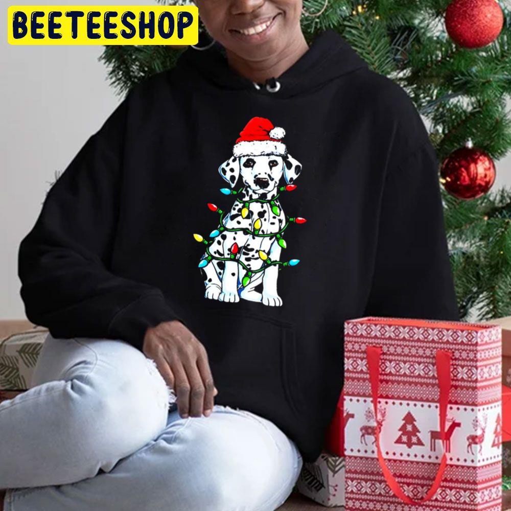 Dalmatian Christmas Tree Beeteeshop Trending Unisex Hoodie Dalmatian Christmas Tree Beeteeshop Trending Unisex Hoodie