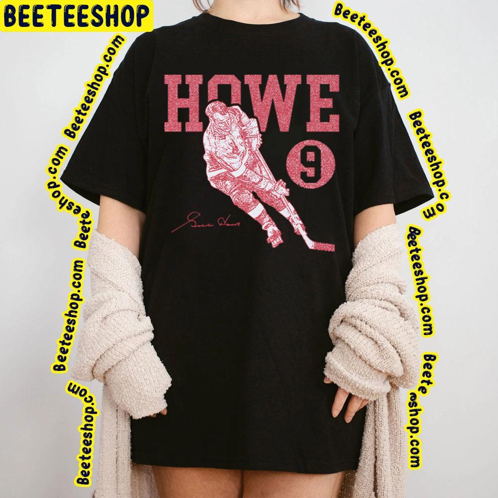 Detroit Vinatge Gordie Howe Hockey Unisex T-Shirt Detroit Vinatge Gordie Howe Hockey Unisex T-Shirt
