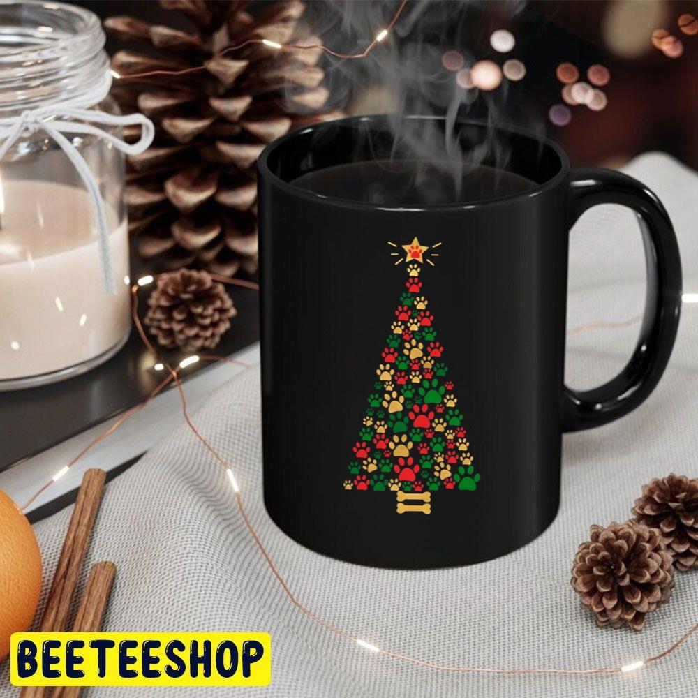Dog Lovers Cute And Funny Dog Paws Prints Christmas Tree Beeteeshop Trending Unisex Hoodie Dog Lovers Cute And Funny Dog Paws Prints Christmas Tree Beeteeshop Trending Unisex Hoodie