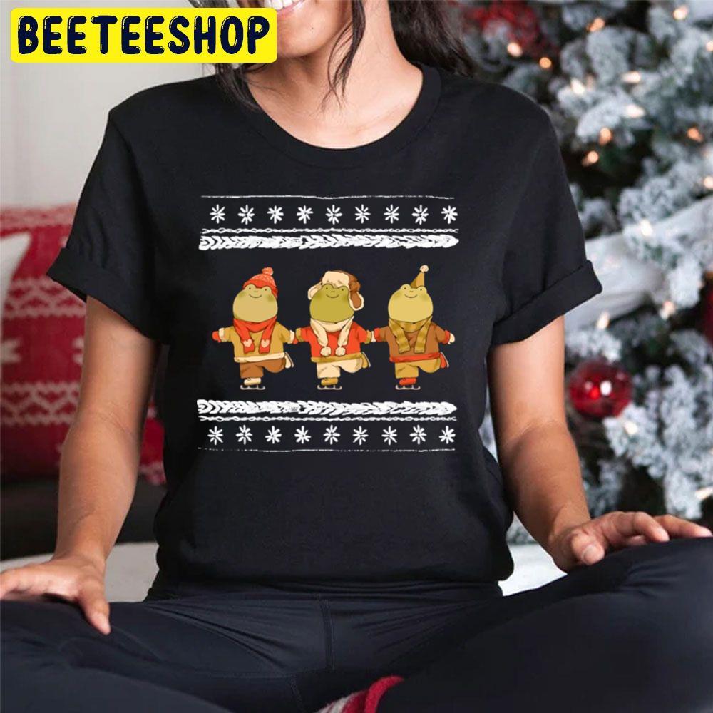 Festive Froggie Christmas Beeteeshop Trending Unisex Sweatshirt Festive Froggie Christmas Beeteeshop Trending Unisex Sweatshirt