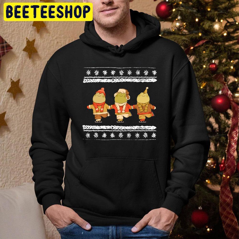 Festive Froggie Christmas Beeteeshop Trending Unisex Sweatshirt Festive Froggie Christmas Beeteeshop Trending Unisex Sweatshirt