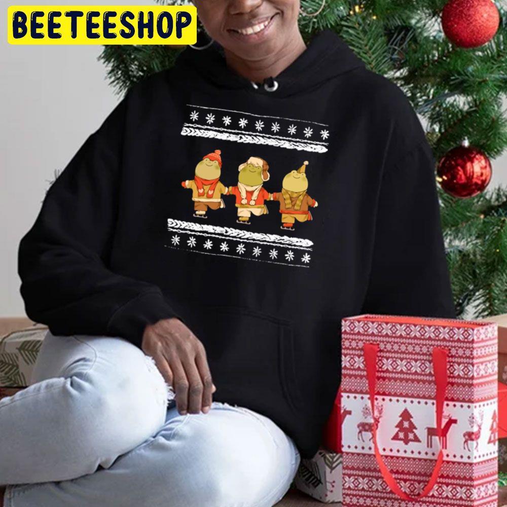 Festive Froggie Christmas Beeteeshop Trending Unisex Sweatshirt Festive Froggie Christmas Beeteeshop Trending Unisex Sweatshirt