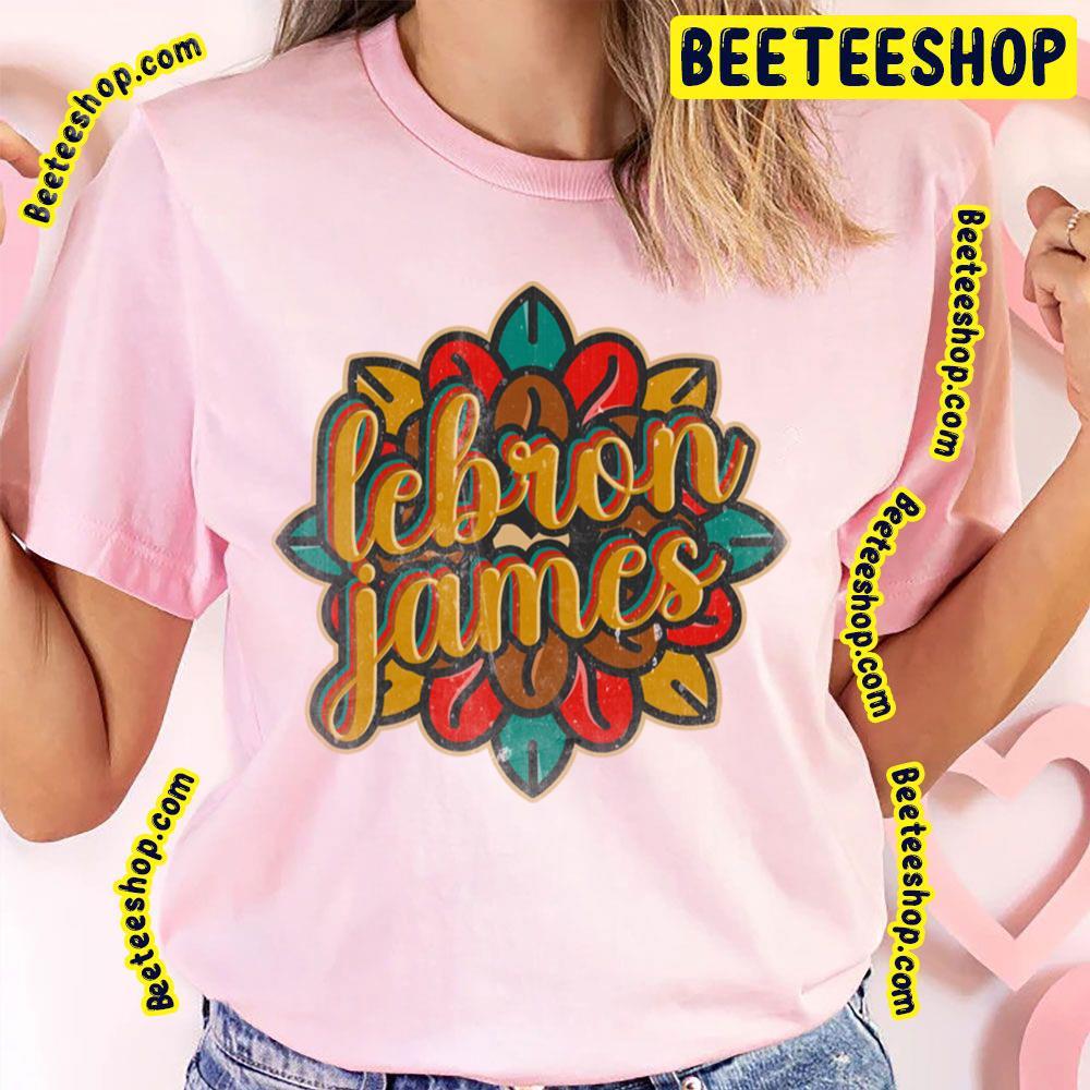 Flower Lebron James Basketball Unisex T-Shirt Flower Lebron James Basketball Unisex T-Shirt