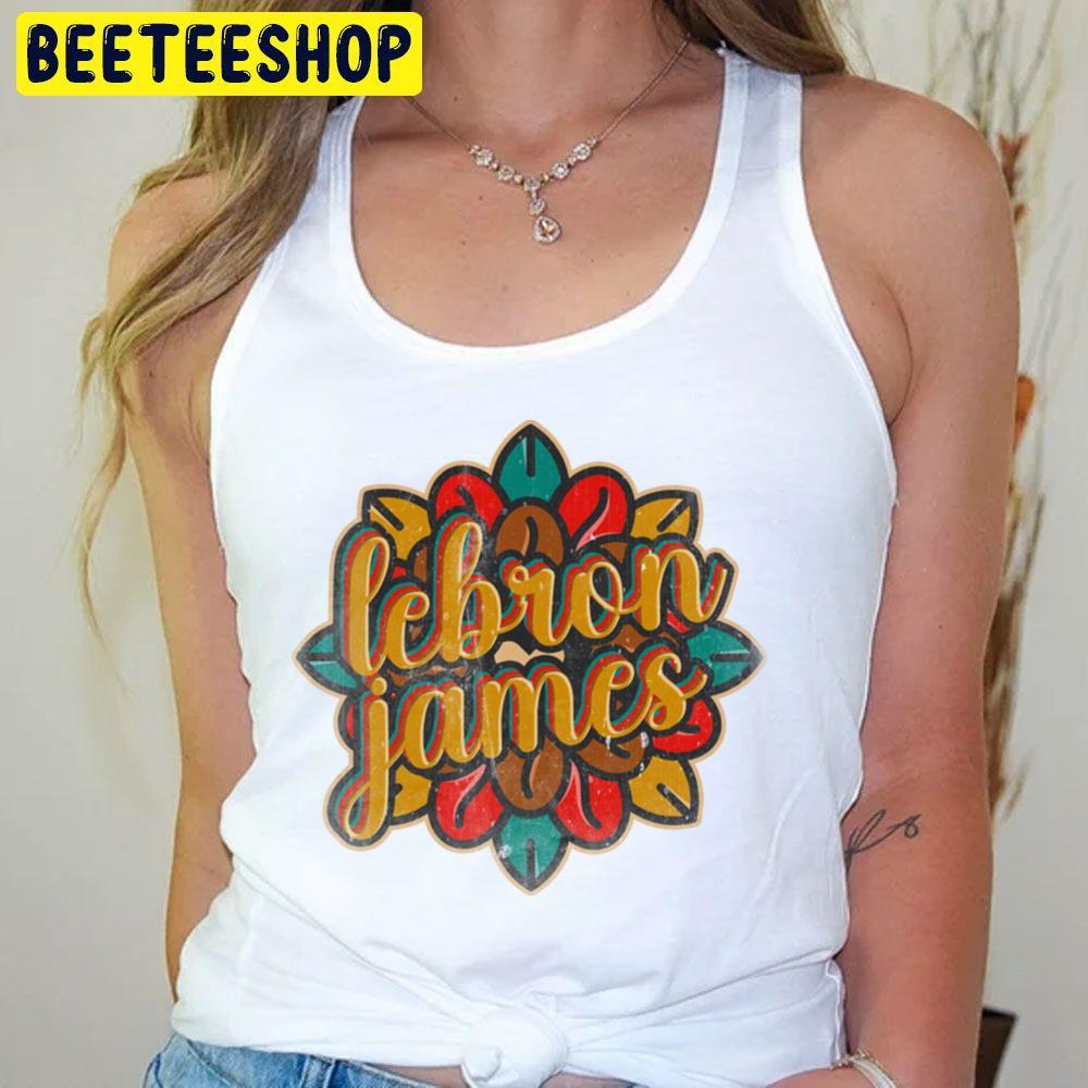 Flower Lebron James Basketball Unisex T-Shirt Flower Lebron James Basketball Unisex T-Shirt
