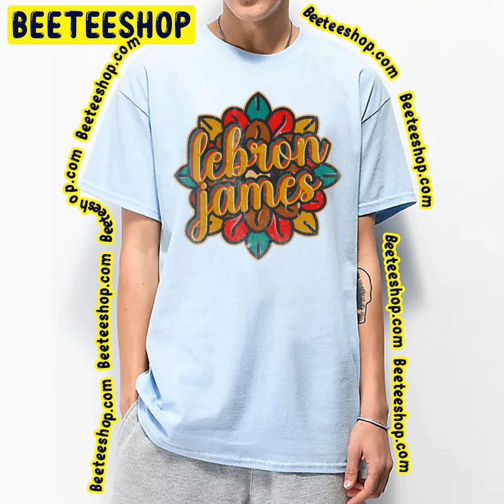 Flower Lebron James Basketball Unisex T-Shirt Flower Lebron James Basketball Unisex T-Shirt