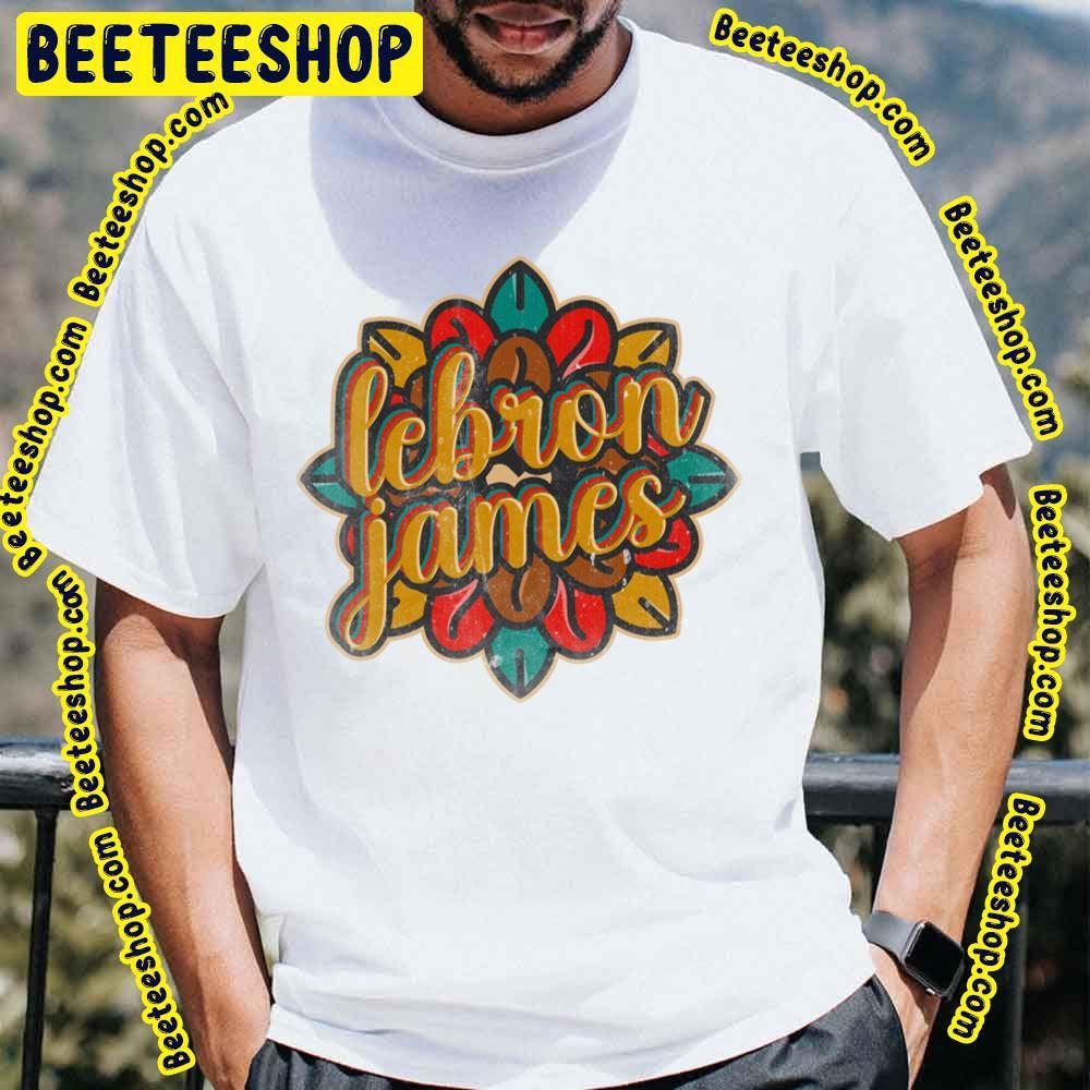 Flower Lebron James Basketball Unisex T-Shirt Flower Lebron James Basketball Unisex T-Shirt
