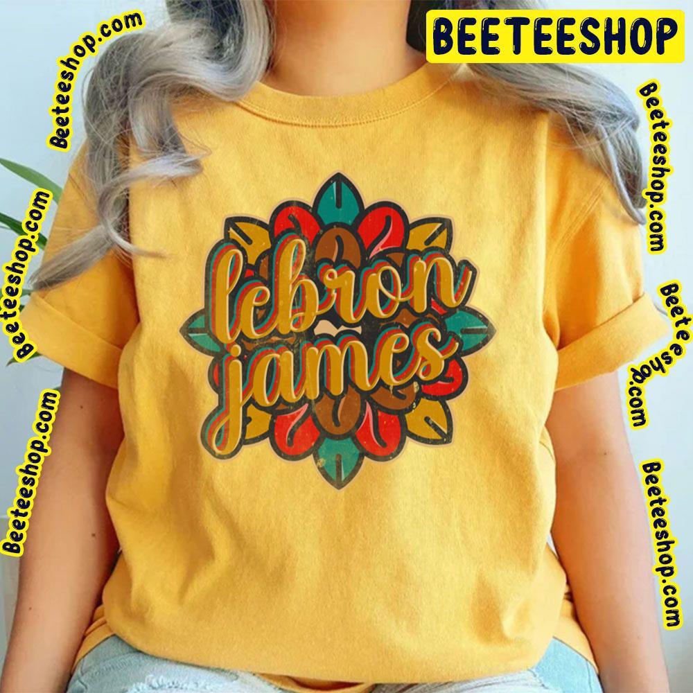 Flower Lebron James Basketball Unisex T-Shirt Flower Lebron James Basketball Unisex T-Shirt
