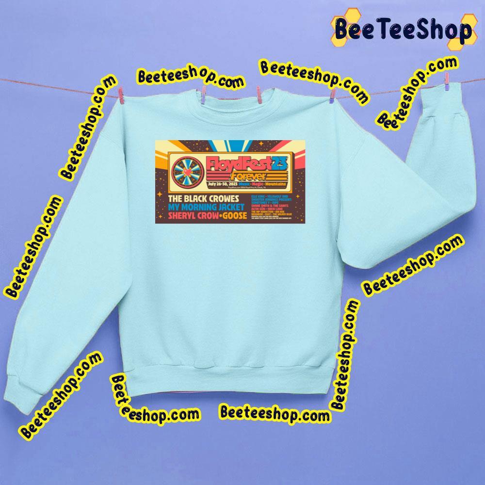 Floydfest Music Magic Mountains 2023 Beeteeshop Trending Unisex T-Shirt Floydfest Music Magic Mountains 2023 Beeteeshop Trending Unisex T-Shirt