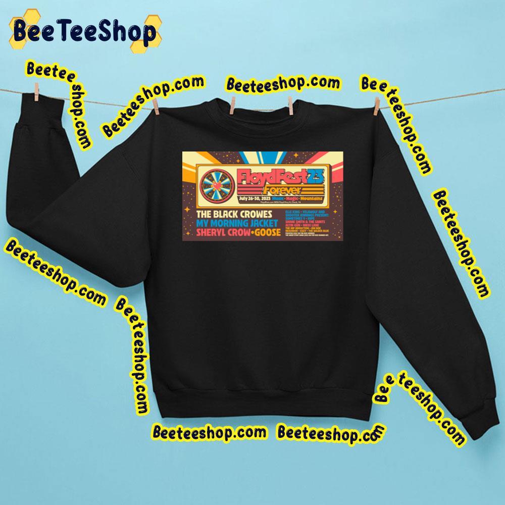 Floydfest Music Magic Mountains 2023 Beeteeshop Trending Unisex T-Shirt Floydfest Music Magic Mountains 2023 Beeteeshop Trending Unisex T-Shirt