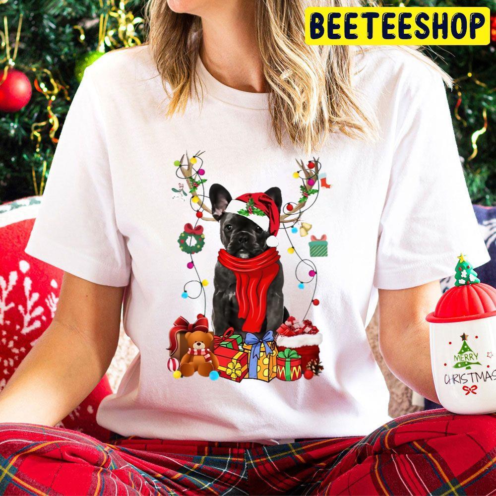 French Bulldog Reindeer Xmas Lights Merry Christmas Beeteeshop Trending Unisex Hoodie French Bulldog Reindeer Xmas Lights Merry Christmas Beeteeshop Trending Unisex Hoodie