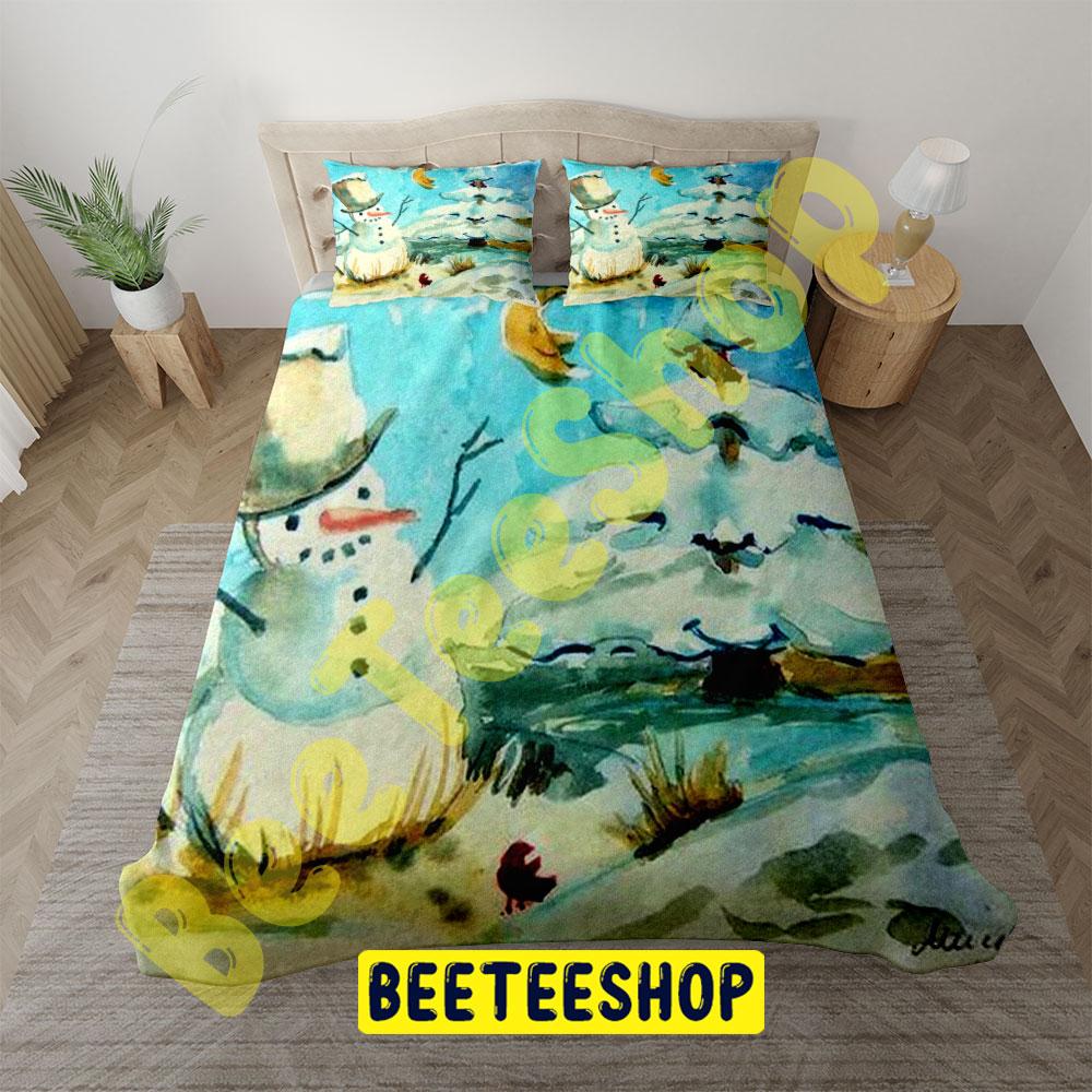 Frosty The Snowman 09 Trending Bedding Set Frosty The Snowman 09 Trending Bedding Set