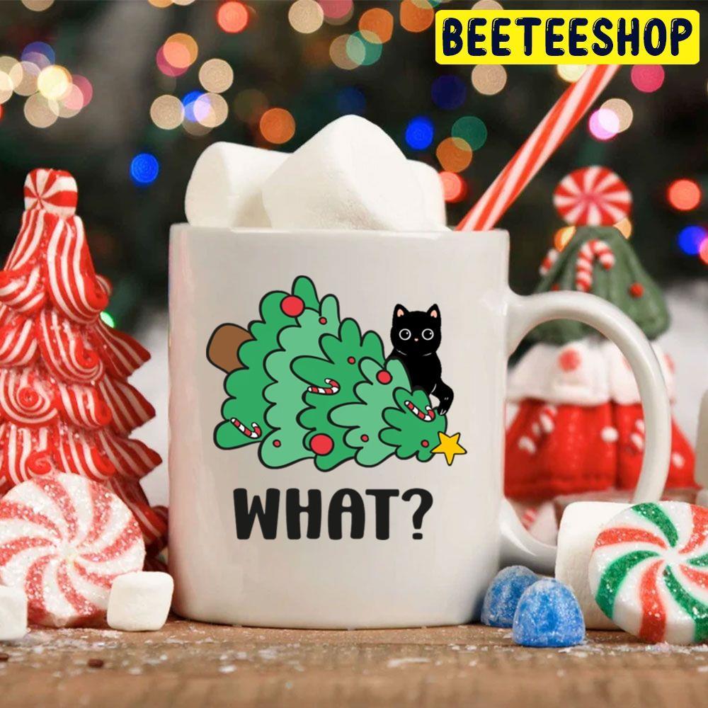 Funny Black Cat What Christmas Tree Cute Innocent Kawaii Kitty Knocking Over Tree Beeteeshop Trending Unisex Hoodie Funny Black Cat What Christmas Tree Cute Innocent Kawaii Kitty Knocking Over Tree Beeteeshop Trending Unisex Hoodie