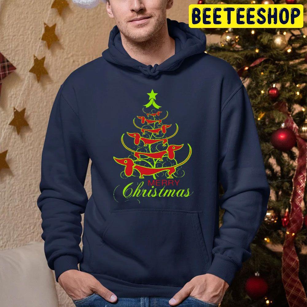 Funny Dachshund Christmas Tree Cute Dachshund Lover Merry Christmas Beeteeshop Trending Unisex Sweatshirt Funny Dachshund Christmas Tree Cute Dachshund Lover Merry Christmas Beeteeshop Trending Unisex Sweatshirt