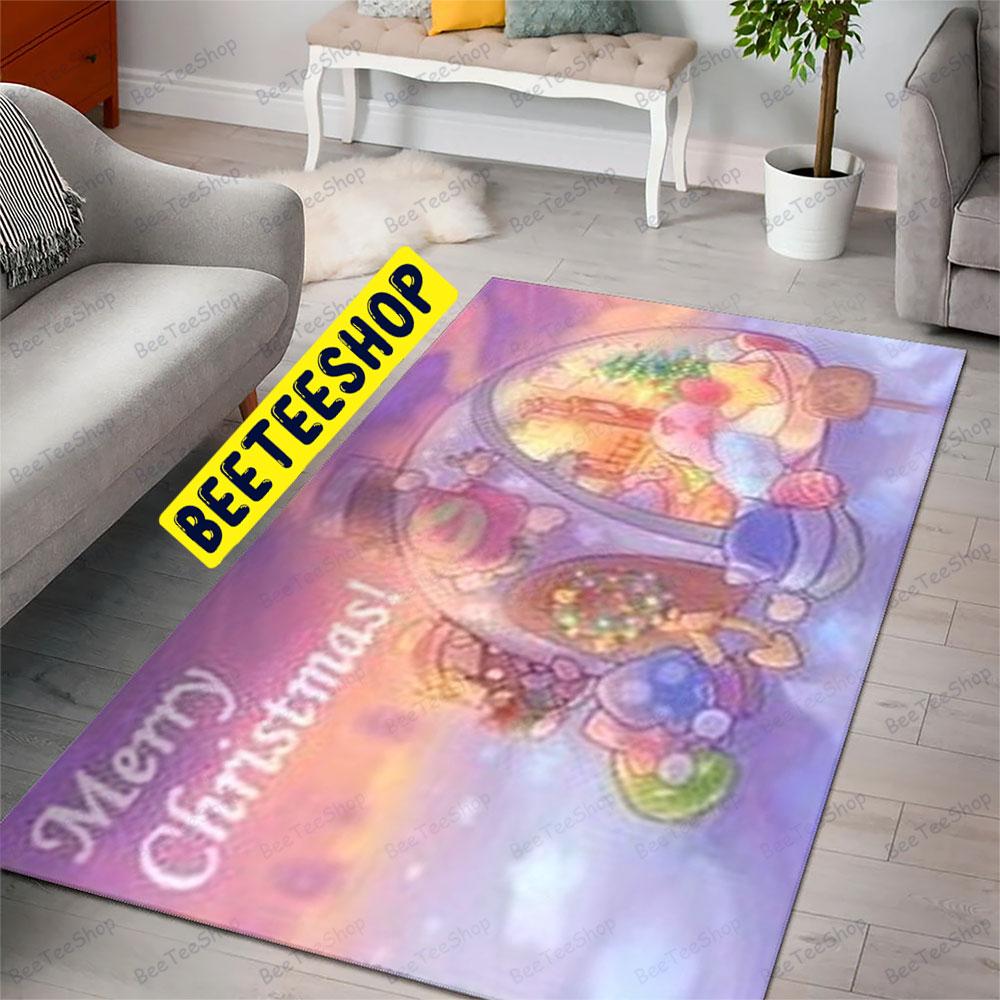 Funny Kirby Christmas 03 Trending Rug Rectangle Funny Kirby Christmas 03 Trending Rug Rectangle
