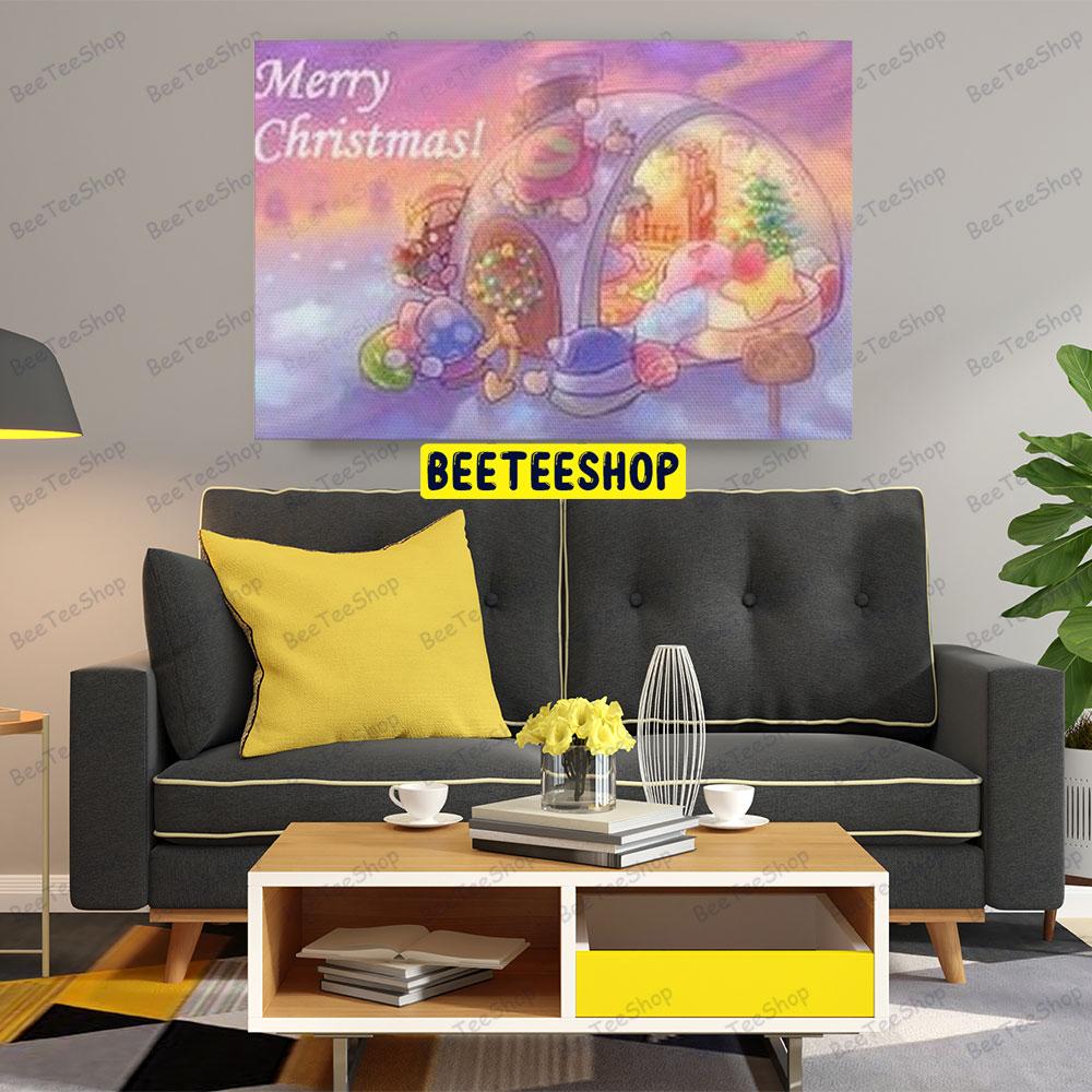 Funny Kirby Christmas 03 Trending US Landscape Canvas Funny Kirby Christmas 03 Trending US Landscape Canvas