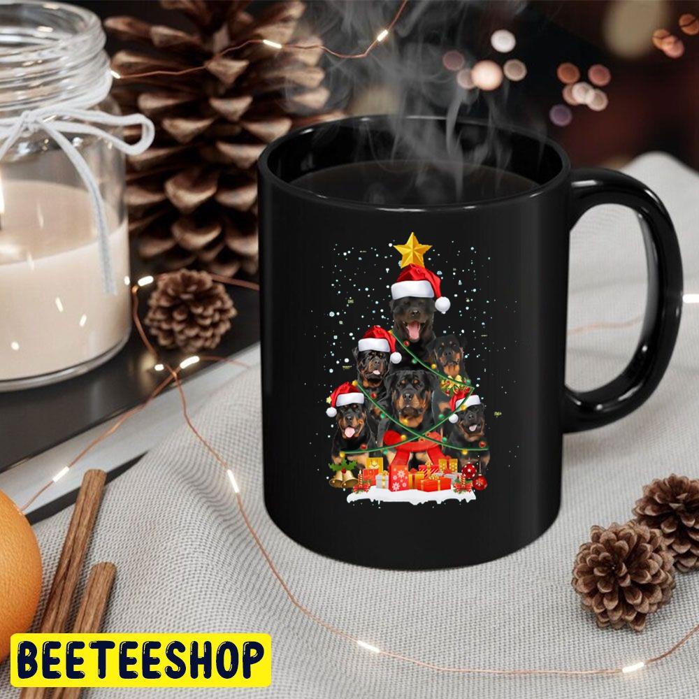 Funny Rottweiler Dog Christmas Tree Xmas Beeteeshop Trending Unisex Sweatshirt Funny Rottweiler Dog Christmas Tree Xmas Beeteeshop Trending Unisex Sweatshirt