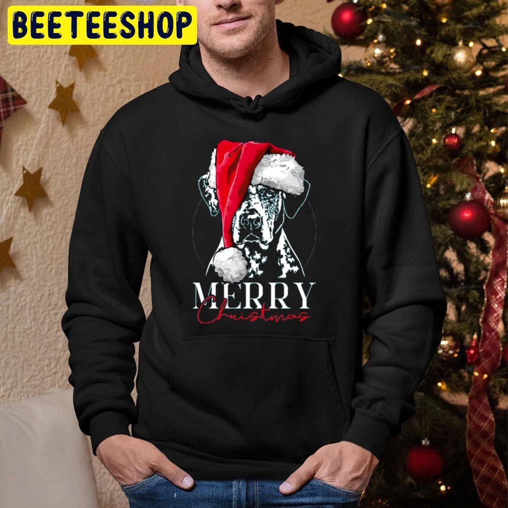 Funny Santa Catahoula Leopard Dog Merry Christmas Dog Mom Beeteeshop Trending Unisex Hoodie Funny Santa Catahoula Leopard Dog Merry Christmas Dog Mom Beeteeshop Trending Unisex Hoodie