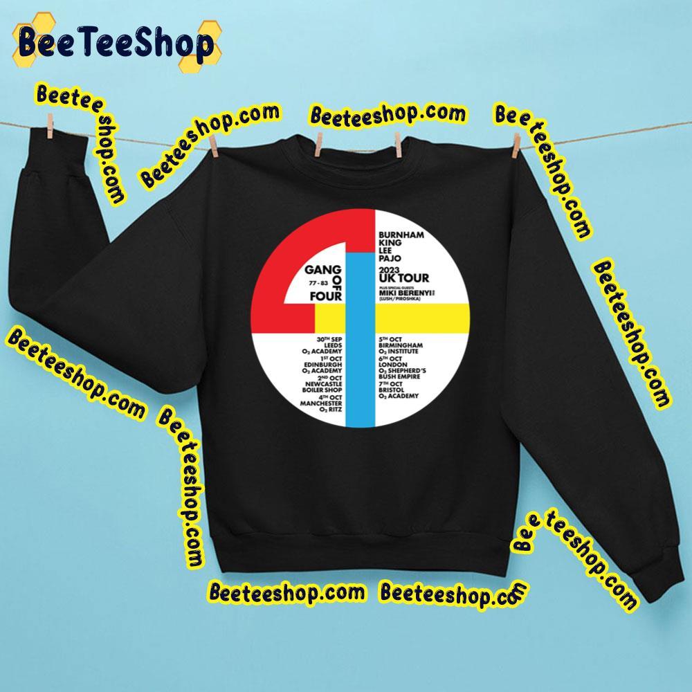 Gang Of Four San Francisco 2023 Uk Beeteeshop Trending Unisex T-Shirt Gang Of Four San Francisco 2023 Uk Beeteeshop Trending Unisex T-Shirt