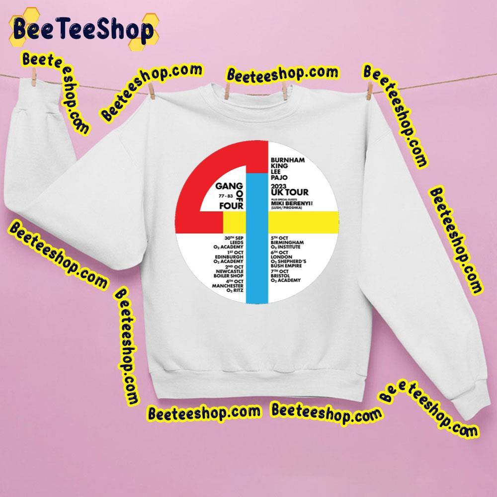 Gang Of Four San Francisco 2023 Uk Beeteeshop Trending Unisex T-Shirt Gang Of Four San Francisco 2023 Uk Beeteeshop Trending Unisex T-Shirt