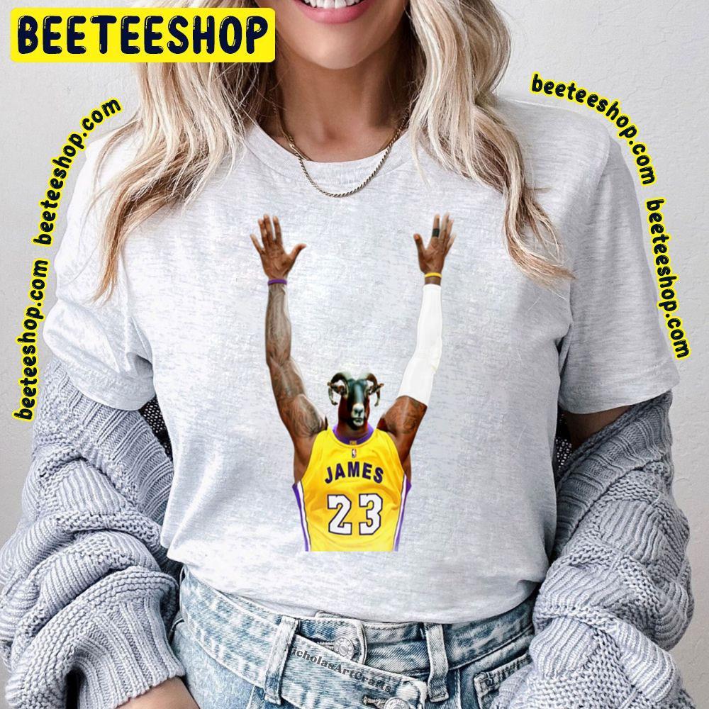 Goat Head Lebron James Basketball Unisex T-Shirt Goat Head Lebron James Basketball Unisex T-Shirt