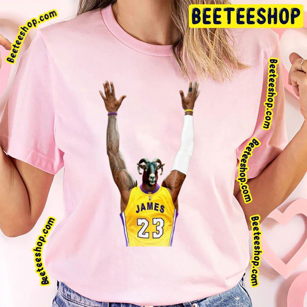 Goat Head Lebron James Basketball Unisex T-Shirt Goat Head Lebron James Basketball Unisex T-Shirt