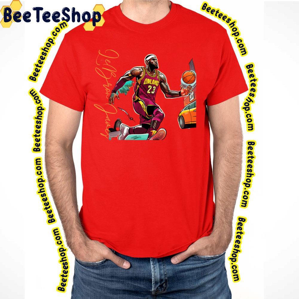 Goat Victor Illustration Lebron James Basketball Unisex T-Shirt Goat Victor Illustration Lebron James Basketball Unisex T-Shirt
