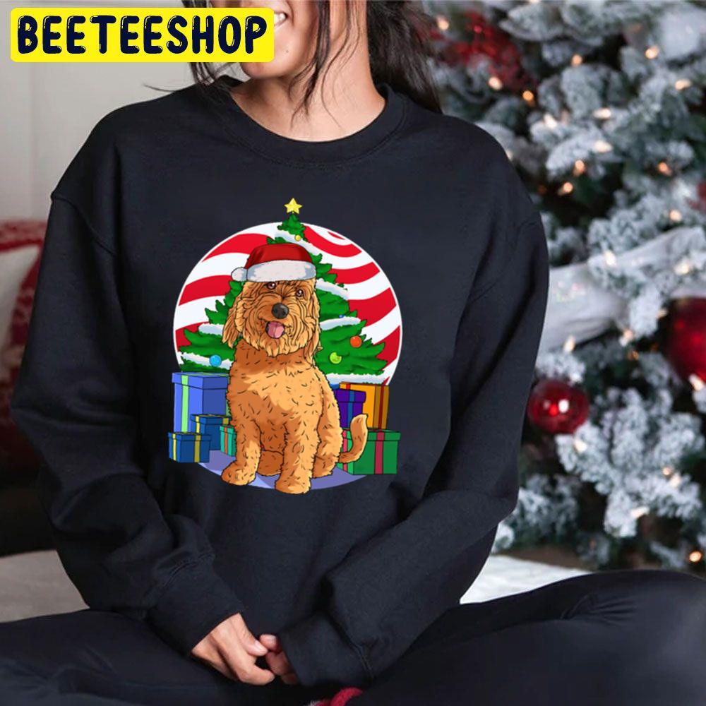 Goldendoodle Dog Cute Santa Christmas Beeteeshop Trending Unisex Sweatshirt Goldendoodle Dog Cute Santa Christmas Beeteeshop Trending Unisex Sweatshirt