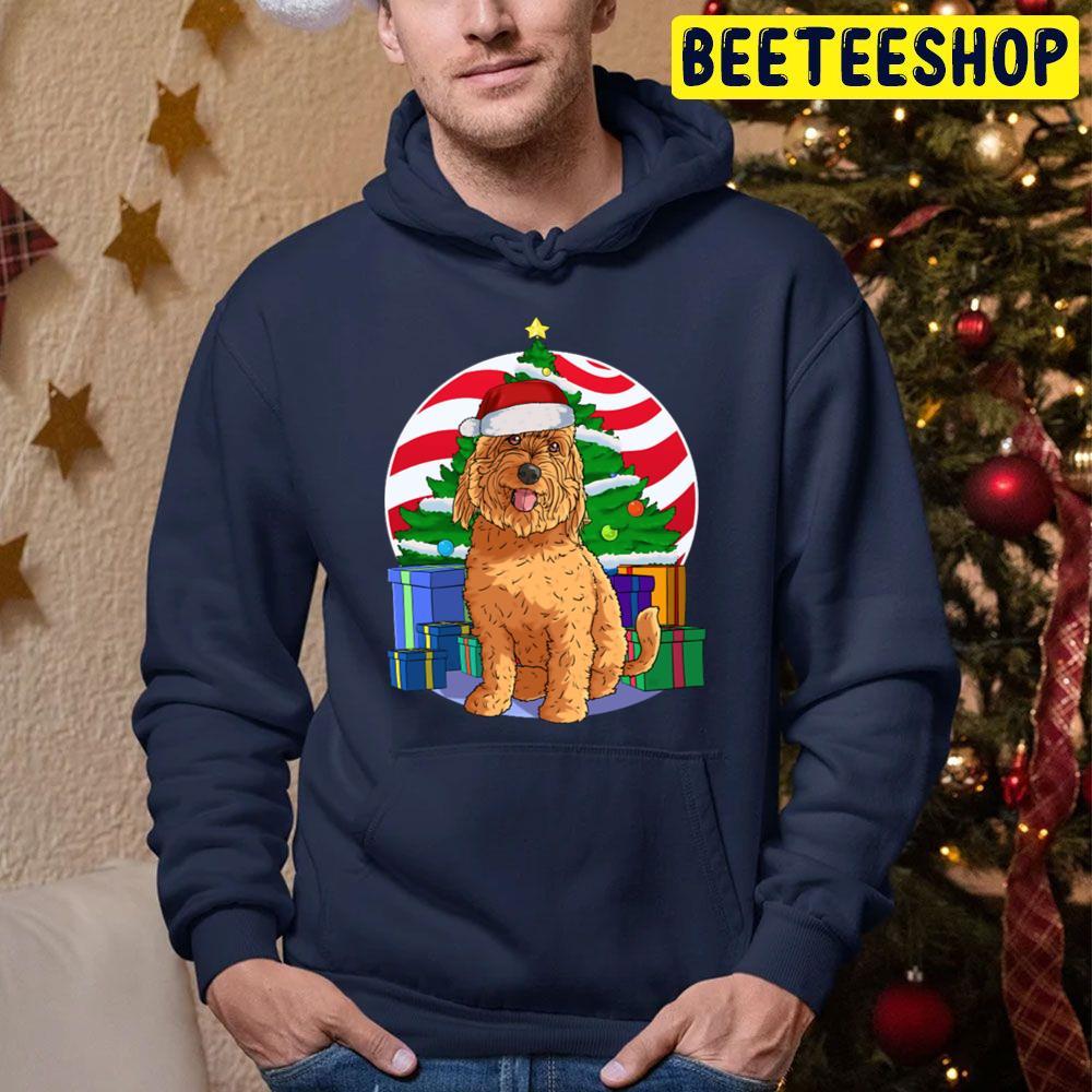 Goldendoodle Dog Cute Santa Christmas Beeteeshop Trending Unisex Sweatshirt Goldendoodle Dog Cute Santa Christmas Beeteeshop Trending Unisex Sweatshirt