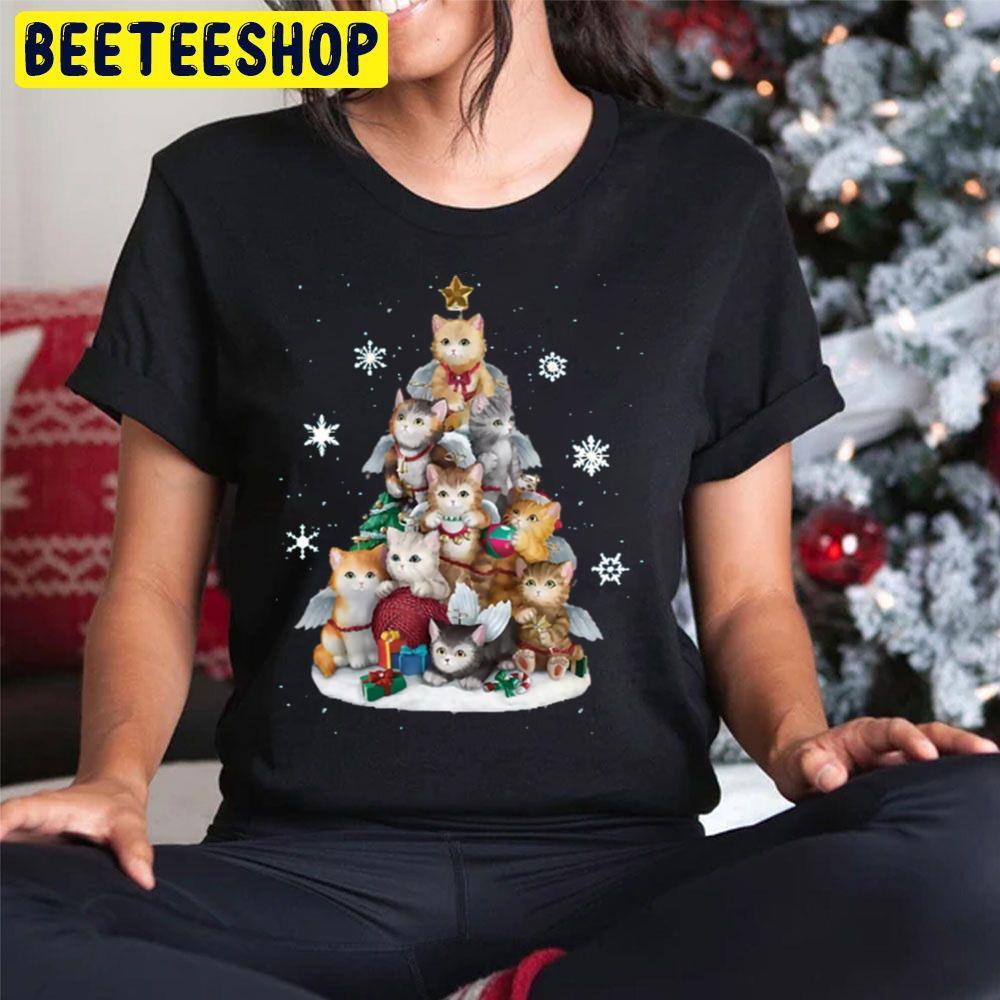 Great For Cat Lover Cats Christmas Tree Beeteeshop Trending Unisex Sweatshirt Great For Cat Lover Cats Christmas Tree Beeteeshop Trending Unisex Sweatshirt