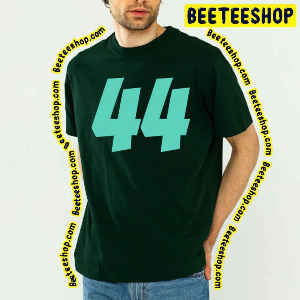Green 44 Driver Number Lewis Hamilton Unisex T-Shirt Green 44 Driver Number Lewis Hamilton Unisex T-Shirt