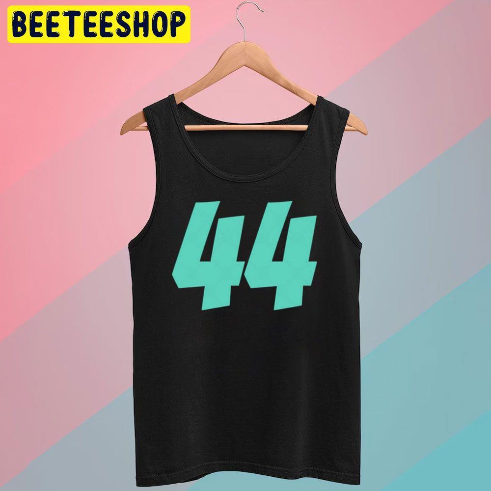 Green 44 Driver Number Lewis Hamilton Unisex T-Shirt Green 44 Driver Number Lewis Hamilton Unisex T-Shirt