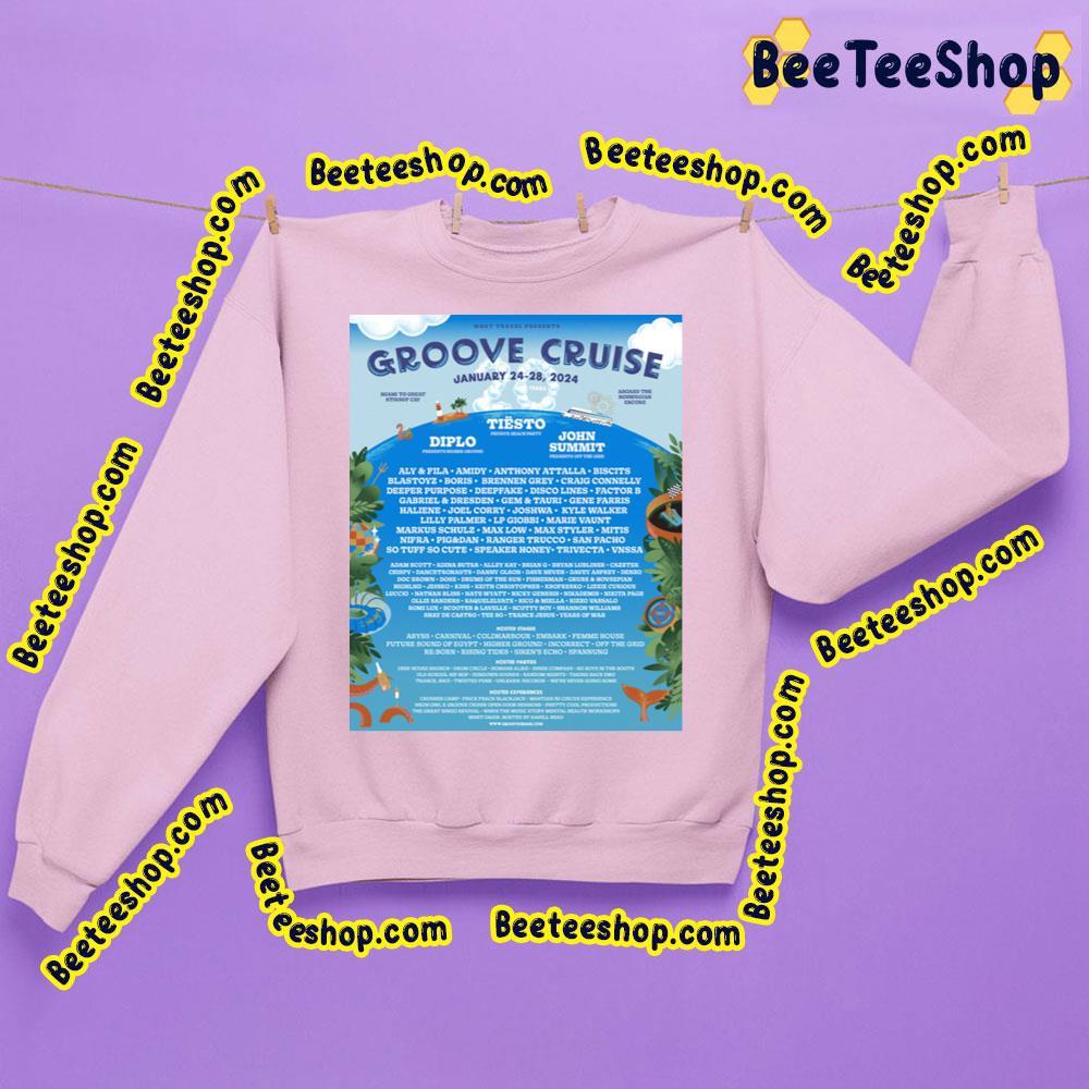 Groove Cruise 2024 Beeteeshop Trending Unisex Sweatshirt Groove Cruise 2024 Beeteeshop Trending Unisex Sweatshirt